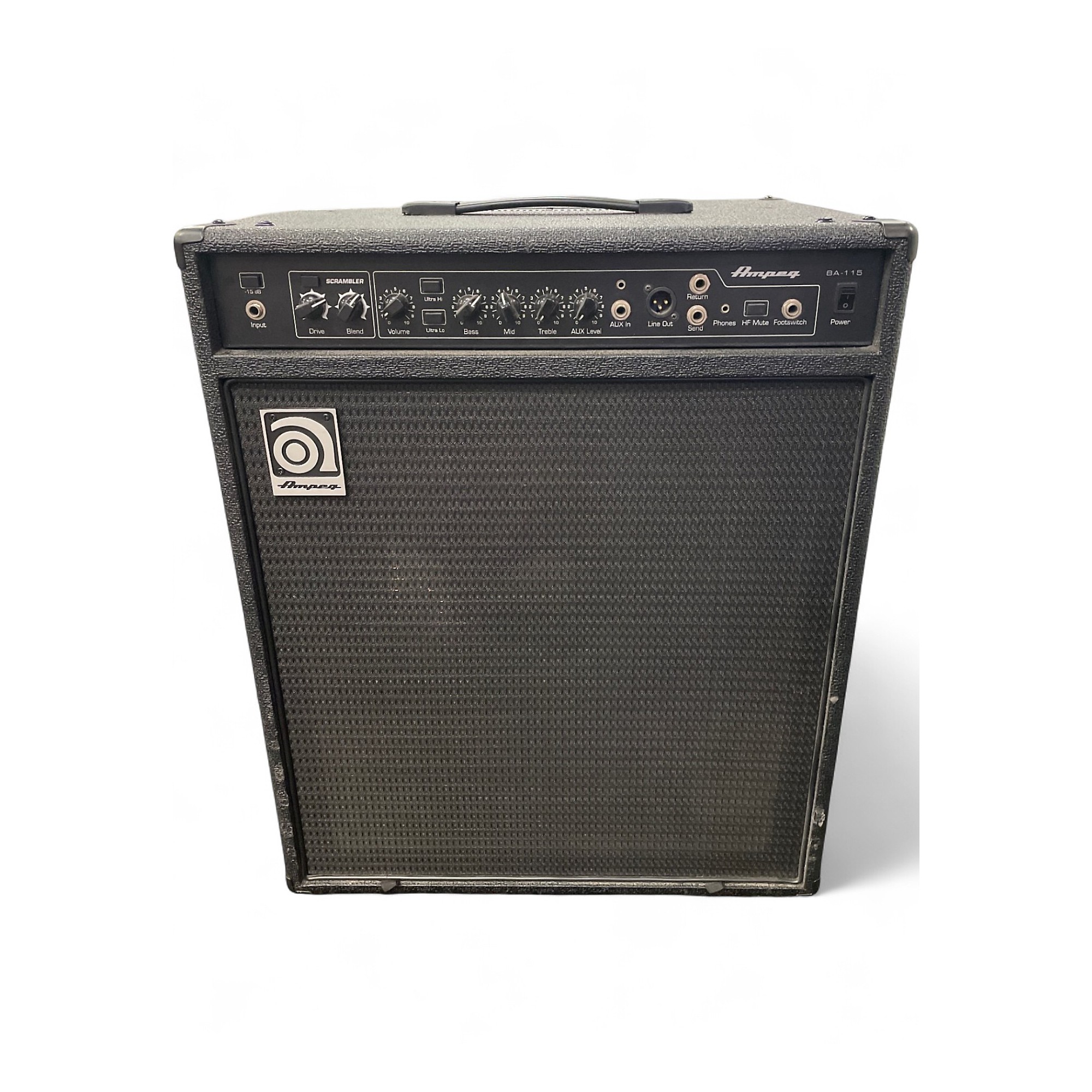 【美品】Ampeg BA115 100W ベース用アンプ　made in USA Used Ampeg BA115 100W 1x15 Bass Combo Amp | Guitar Center