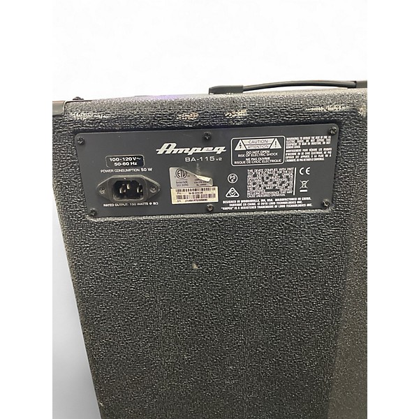 Used Ampeg BA115 100W 1x15 Bass Combo Amp