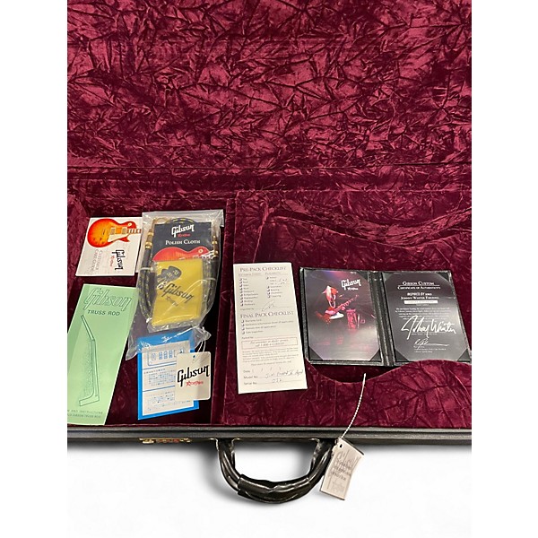 Used Gibson CUSTOM SHOP JOHNNY WINTER FIREBIRD V AGED SUNBURST Solid Body Electric Guitar