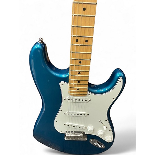 Used Fender American Standard Stratocaster Metallic Aqua Marine Solid Body Electric Guitar
