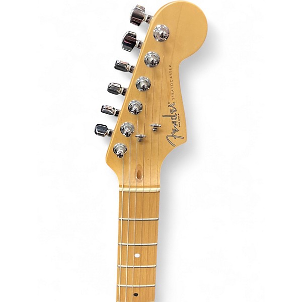 Used Fender American Standard Stratocaster Metallic Aqua Marine Solid Body Electric Guitar