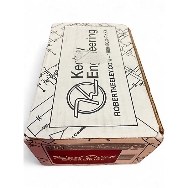 Used Keeley Red Dirt Overdrive Effect Pedal