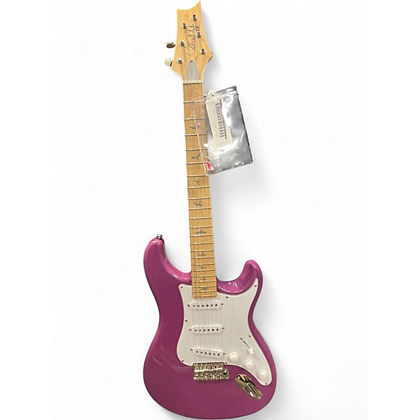 Used PRS SE Silver Sky Dragon Fruit Solid Body Electric Guitar