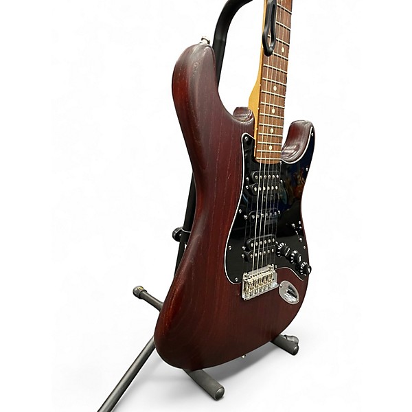 Used 2012 Fender FSR Stratocaster Special Edition Mahogany Stain Solid Body Electric Guitar