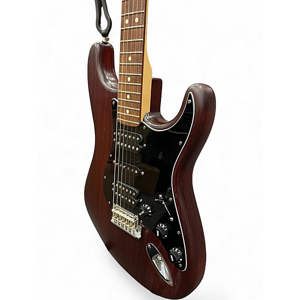 Used 2012 Fender FSR Stratocaster Special Edition Mahogany Stain Solid Body Electric Guitar