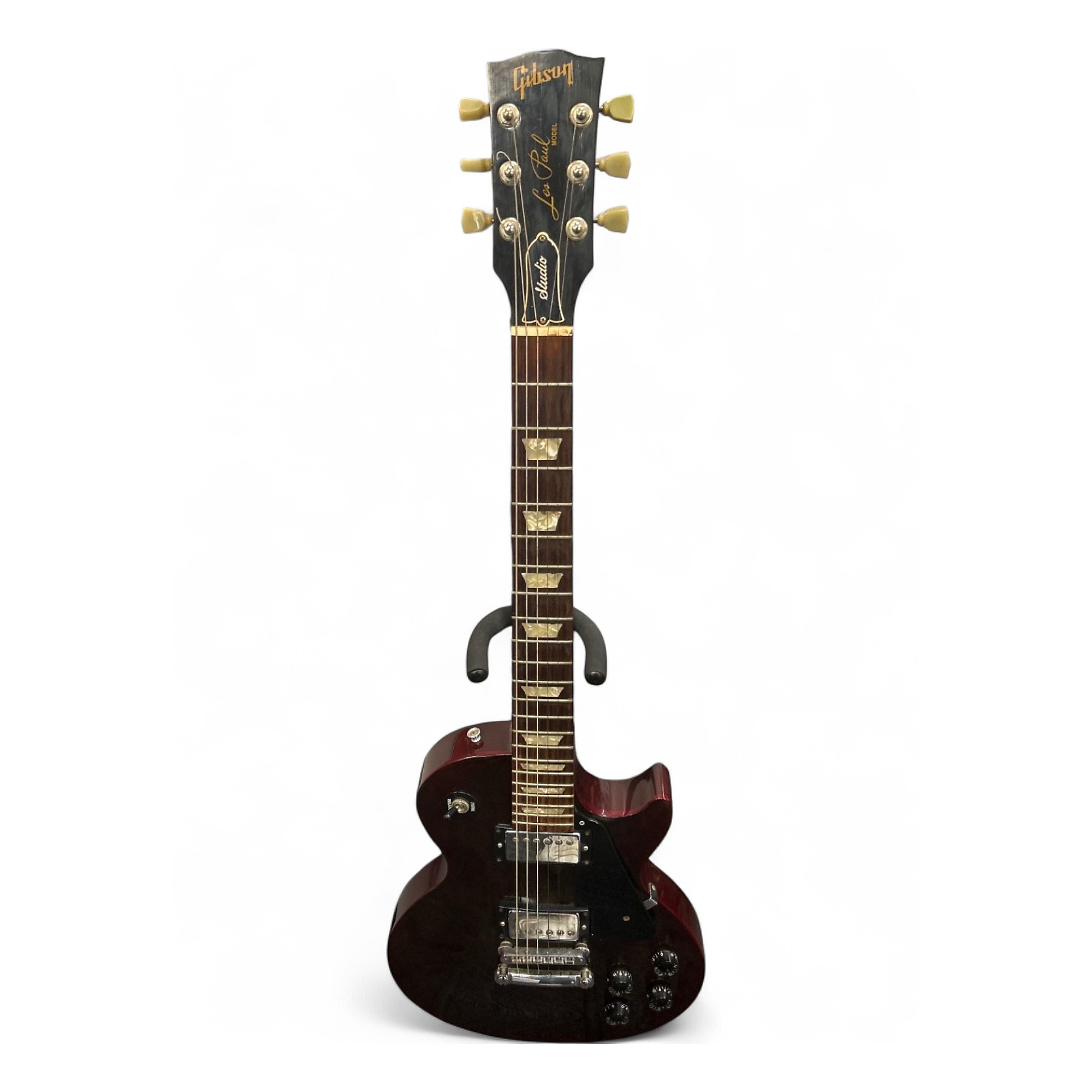 Vintage 1995 Gibson Les Paul Studio Midnight Wine Solid Body