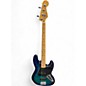Used Fender Player Jazz Bass Ocean Blue Burst Electric Bass Guitar thumbnail
