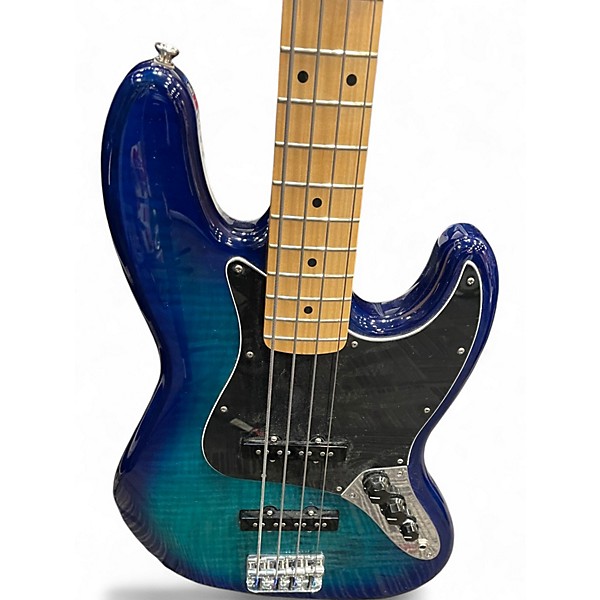 Used Fender Player Jazz Bass Ocean Blue Burst Electric Bass Guitar