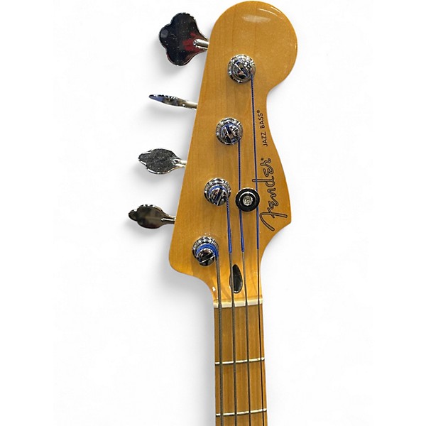 Used Fender Player Jazz Bass Ocean Blue Burst Electric Bass Guitar