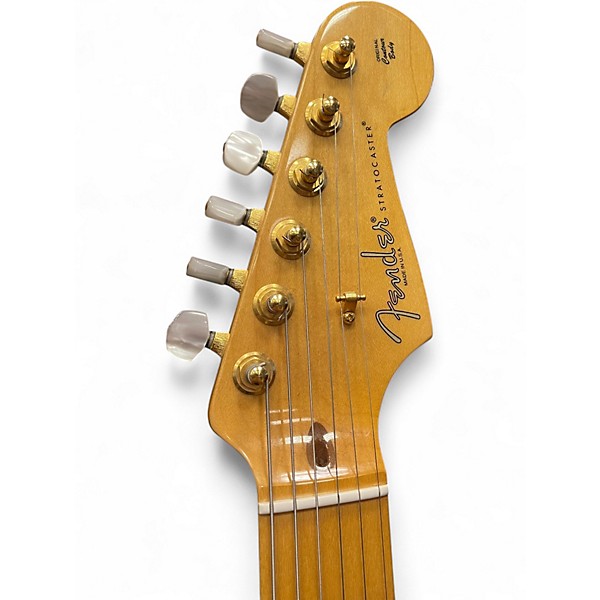 Used Fender 60th Anniversary 1954 American Vintage Stratocaster 2 Tone Sunburst Solid Body Electric Guitar