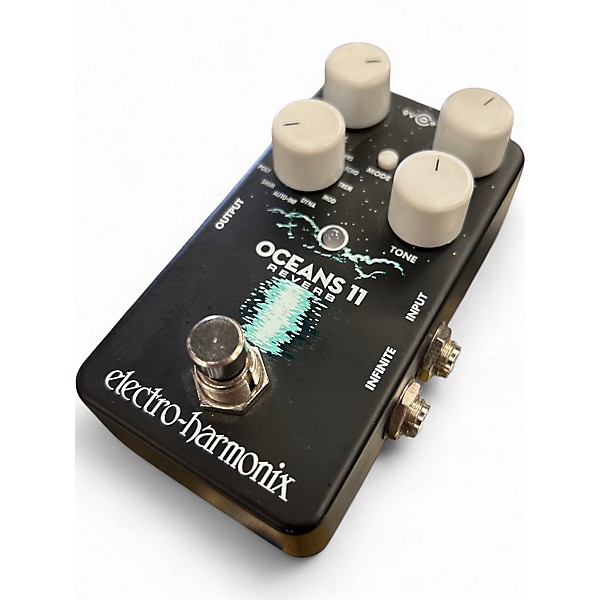 Used Electro-Harmonix Oceans 11  Reverb Effect Pedal