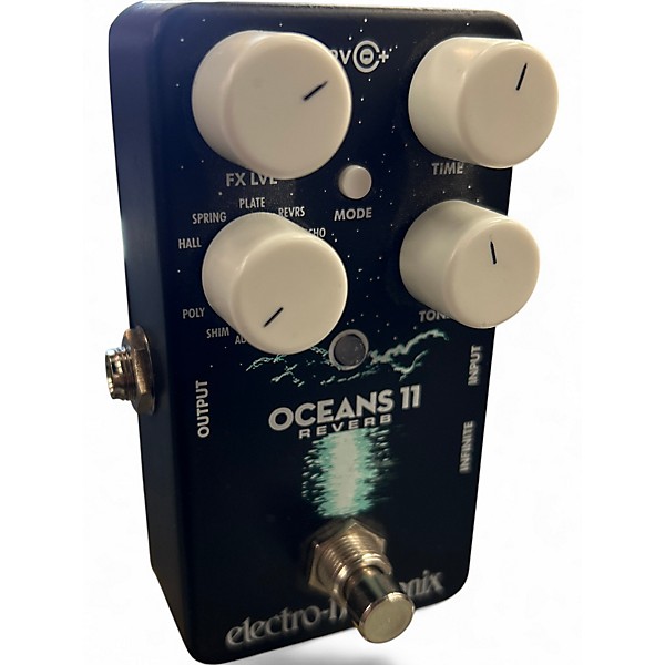 Used Electro-Harmonix Oceans 11  Reverb Effect Pedal