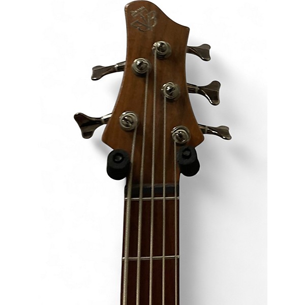 Used Ibanez BTB745 Low Gloss Natural Electric Bass Guitar