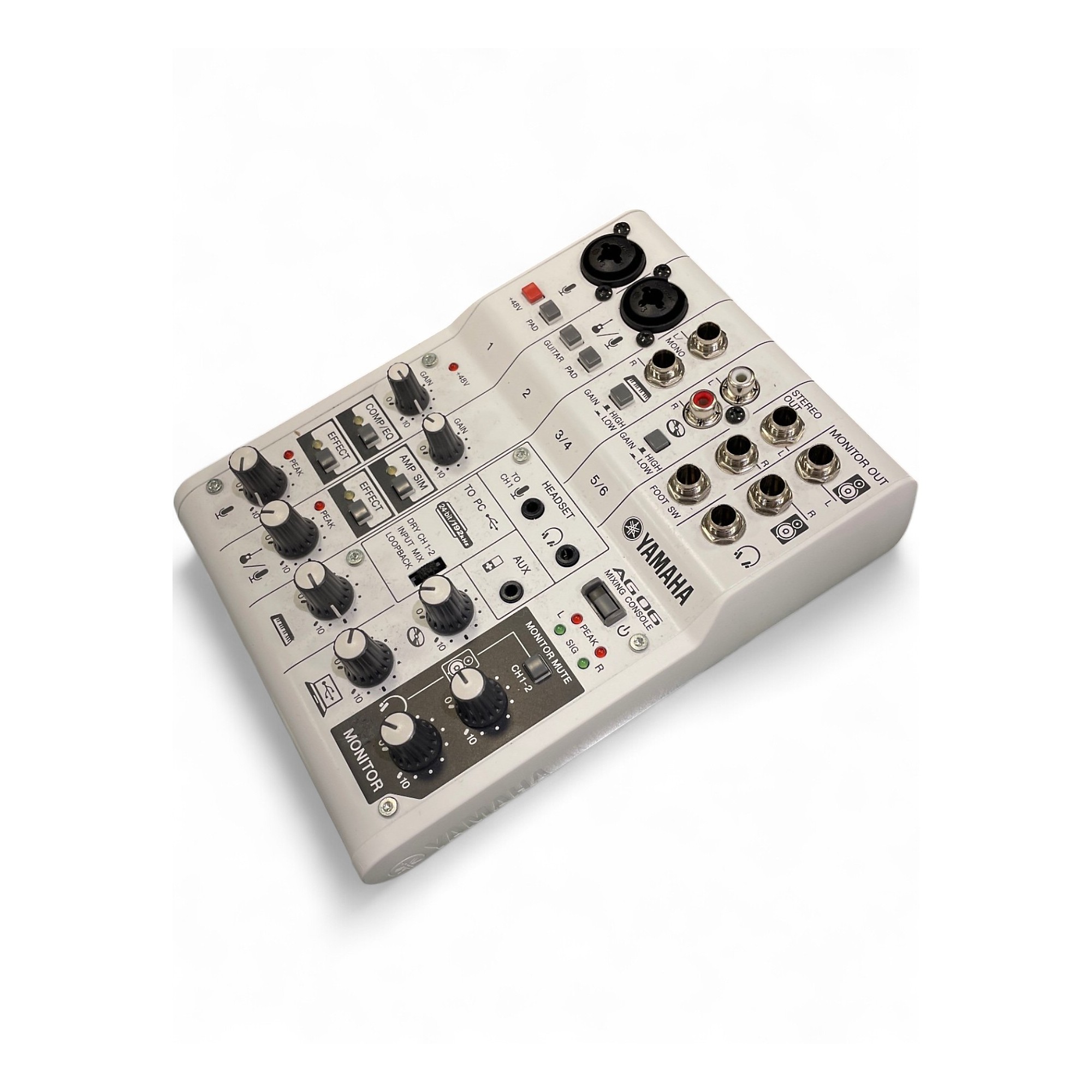 YAMAHA　AG06 AG06MK2 6-Channel USB Mixer Manual & Driver - Yamaha USA