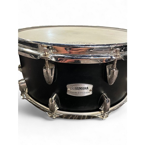 Used Yamaha 14X5.5 Tour Custom ALL MAPLE SHELL SATIN BLACK Drum