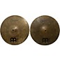 Used MEINL 15in Byzance Dark Hi Hat Pair Cymbal thumbnail