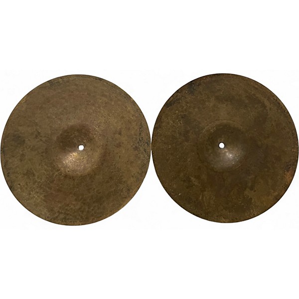 Used MEINL 15in Byzance Dark Hi Hat Pair Cymbal