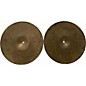 Used MEINL 15in Byzance Dark Hi Hat Pair Cymbal