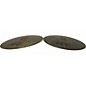 Used MEINL 15in Byzance Dark Hi Hat Pair Cymbal