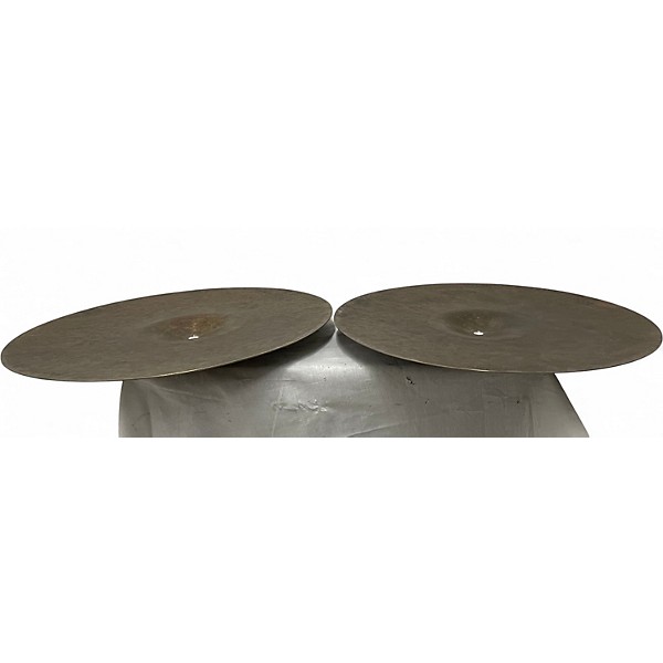 Used MEINL 15in Byzance Dark Hi Hat Pair Cymbal