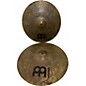Used MEINL 15in Byzance Dark Hi Hat Pair Cymbal