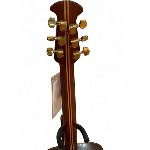 Used Ovation 1537 Natural Acoustic Electric Guitar