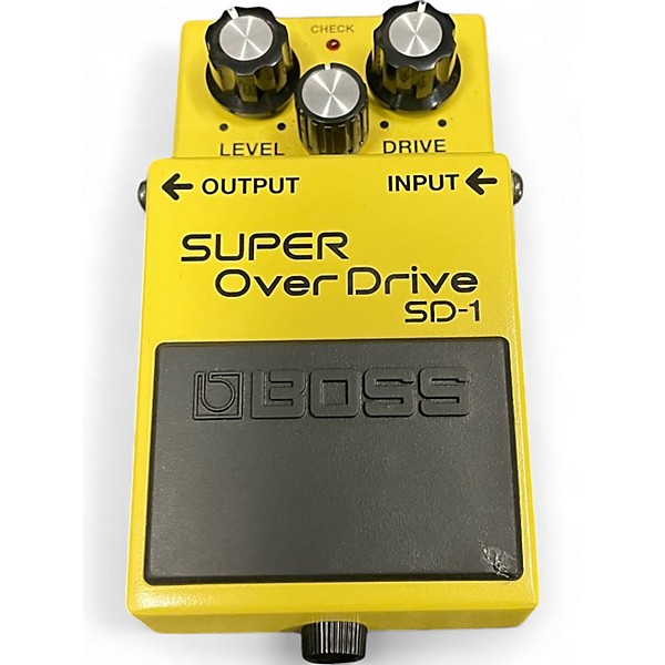 Used 名品エフェクターBOSS SUPER OverDrive SD-1 Used BOSS SD1 Super Overdrive Effect Pedal | Guitar Center