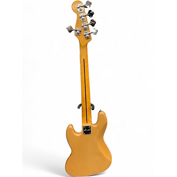 Used Squier Classic Vibe Jazz Bass 5 Natural Electric Bass Guitar
