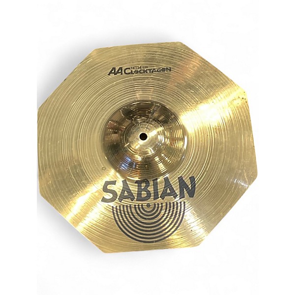 Used SABIAN 14in AA Clocktagon Cymbal