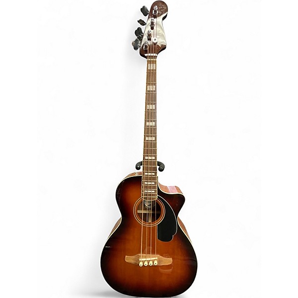 Used Fender Kingman Acoustic Electric Bass SHADED EDGE BURST Acoustic Bass Guitar