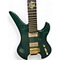 Used Schecter Guitar Research synyster gates custom-7 tr headless Green Solid Body Electric Guitar