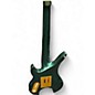 Used Schecter Guitar Research synyster gates custom-7 tr headless Green Solid Body Electric Guitar