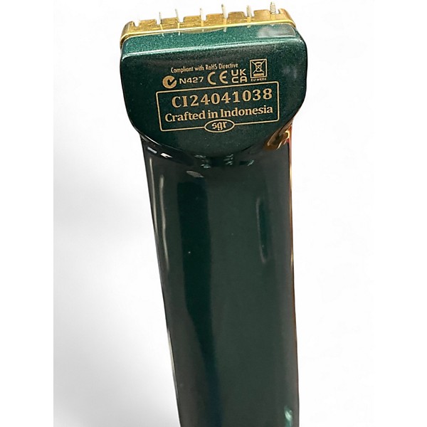 Used Schecter Guitar Research synyster gates custom-7 tr headless Green Solid Body Electric Guitar