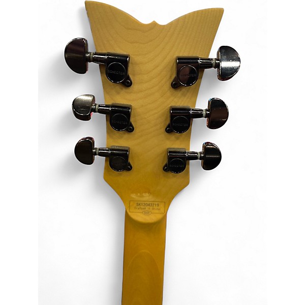 Used Schecter Guitar Research Solo 6 Black Solid Body Electric Guitar