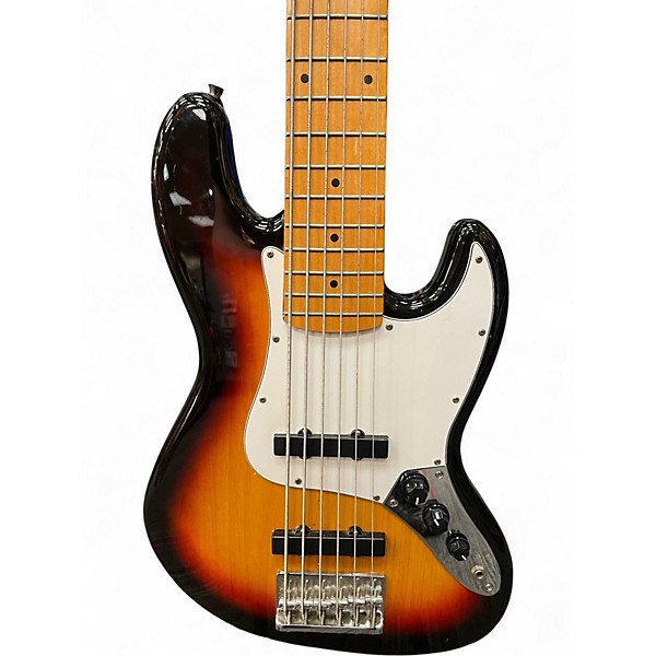 Used SX 6 string bass sunburst Electric Bass Guitar