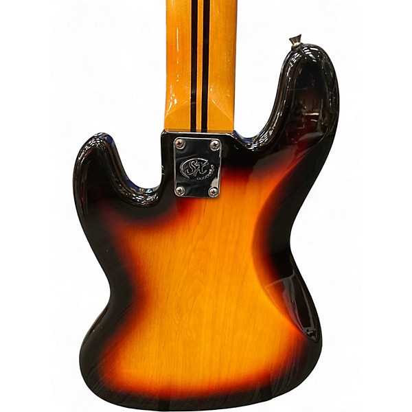 Used SX 6 string bass sunburst Electric Bass Guitar