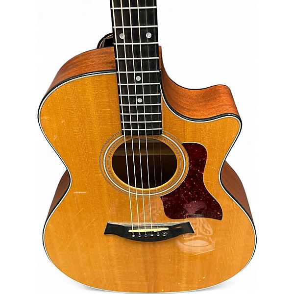 Used Taylor 314CE Natural Acoustic Electric Guitar Natural