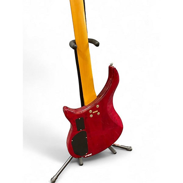 Used Epiphone ebm4 Cherry Electric Bass Guitar