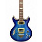 Used Ibanez AR520HFM AZURE BLUE Hollow Body Electric Guitar thumbnail