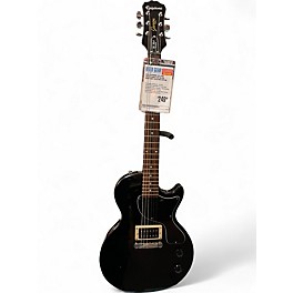 Used Epiphone Les Paul Junior Single Cut BLACK Solid Body Electric Guitar