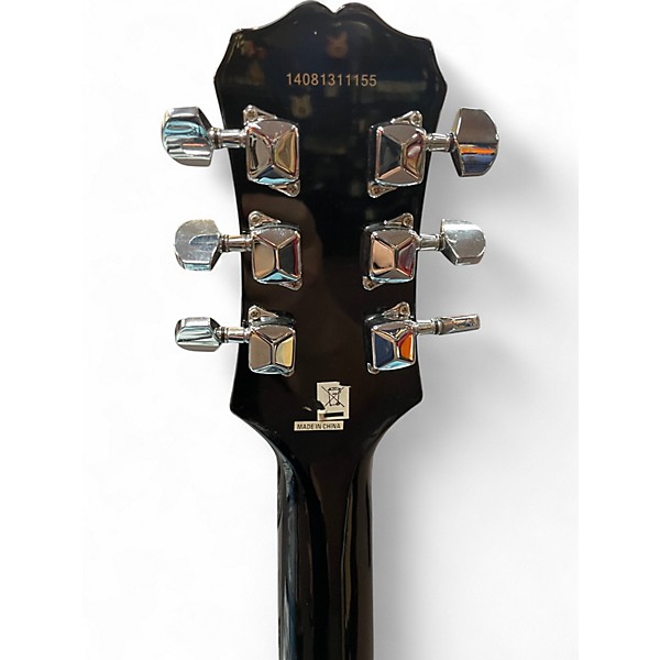 Used Epiphone Les Paul Junior Single Cut BLACK Solid Body Electric Guitar