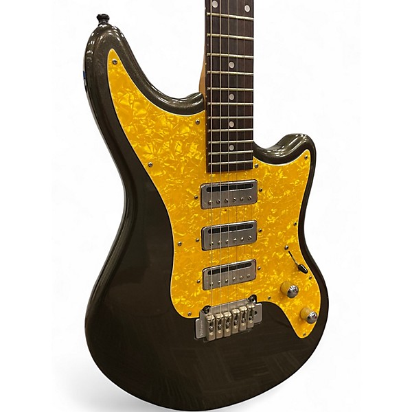 Used Schecter Guitar Research HELLCAT Black Solid Body Electric Guitar