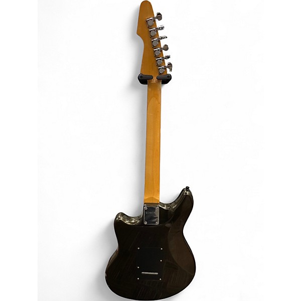 Used Schecter Guitar Research HELLCAT Black Solid Body Electric Guitar