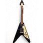 Used 2017 Gibson Flying V Black Solid Body Electric Guitar thumbnail