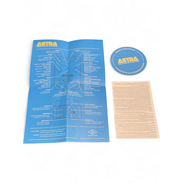 Used Universal Audio ASTRA MODULATION MACHINE Effect Pedal