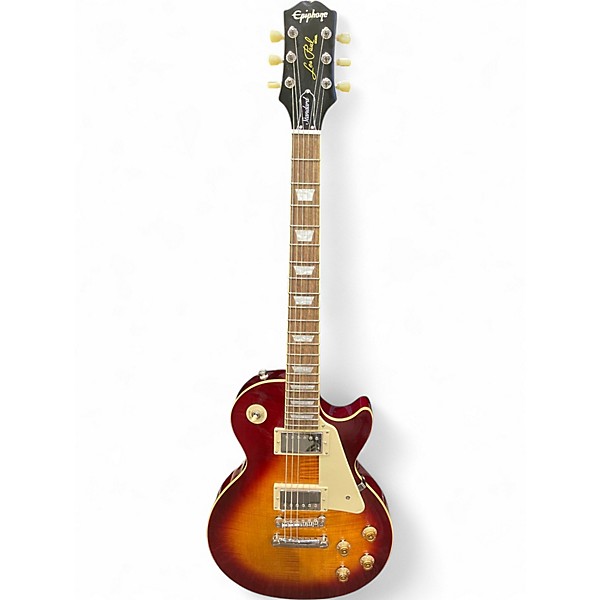 Used Epiphone Les Paul Standard 1950s Heritage Cherry Sunburst Solid Body Electric Guitar