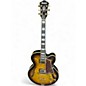 Used Ibanez AF95FM Antique Yellow Sunburst Hollow Body Electric Guitar thumbnail