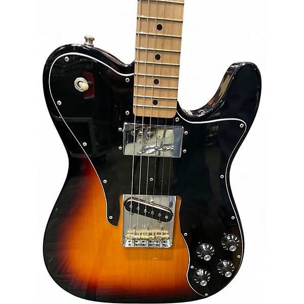 Used Fender Vintera 70s Telecaster Custom Sunburst Solid Body Electric Guitar