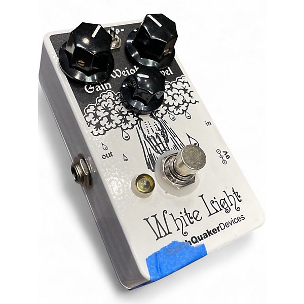 Used EarthQuaker Devices White Light Overdrive Effect Pedal