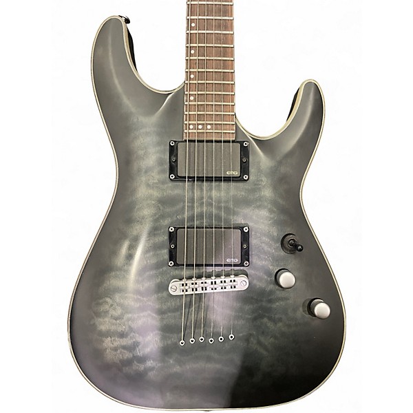 Used Schecter Guitar Research C1 Platinum Silverburst Solid Body Electric Guitar